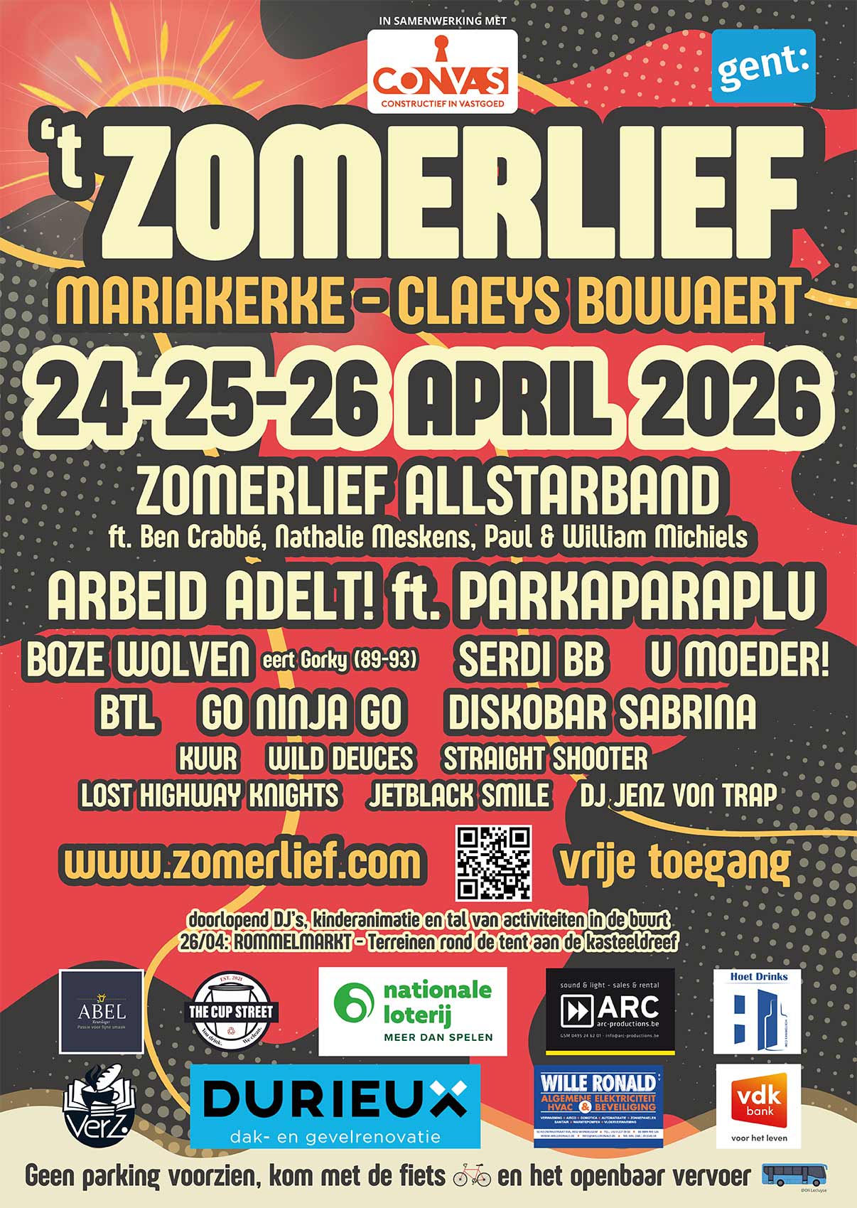 affiche 't Zomerlief 2026